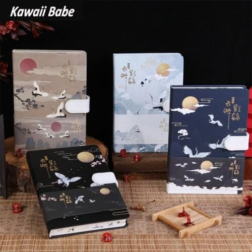 Notebooks Journals Planner Diary Sketchbook Drawing Book Student Antique Art Supplies Blank School Office Notepads Stationery