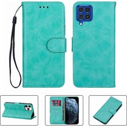 For Samsung Galaxy F62 M62 SM-E625F M625F Wallet Case High Quality Flip Leather Phone Shell Protective Cover Funda