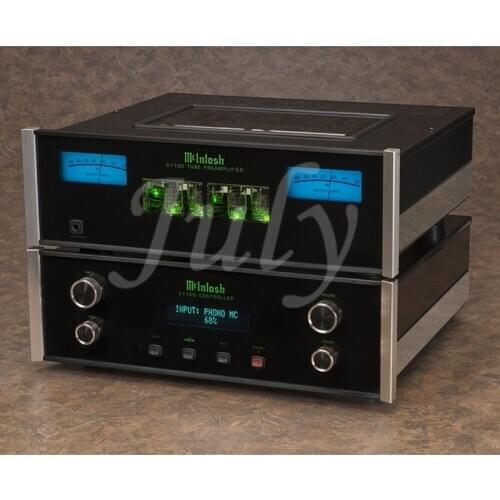 C1100 C+ C1100 T flagship split preamplifier, 12AX7a+12AT7 tube amplifier, 20Hz～20kHz (﹢0,﹣0.5dB); 10Hz～100kHz (﹢0,﹣3dB)