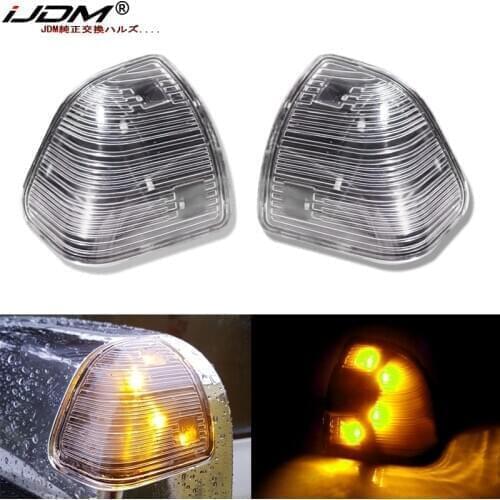 IJDM Car LED For 2010-2018 Dodge Ram 1500 2500 3500 4500 5500 Side Mirror Marker Lamps/Turn Signal Light/68302828AA 68302829AA