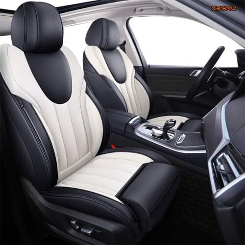 KAHOOL Custom Leather car seat covers For BMW 1 Series E81 E82 E87 E88 F20 F21 F52 F40 2 Series F22 F23 F44 F45 F46 car seats
