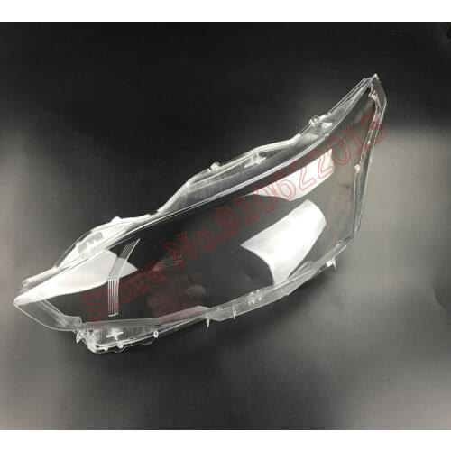 Car headlight shell cover Front headlamps transparent lampshades lamp shell For Toyota Yaris 2016-2018