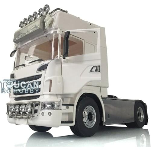 LESU Tractor Truck 1/14 4*4 Metal Sca R730 Chassis Hercul Cabin DIY Model THZH0881-SMT3