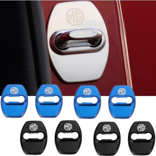4pcs For Morris Garage 2010-2018 MG6 2015-2017 GS 2015 2016 GT 2018 HS 2017 2018 ZS Stainless Door Lock Sticker Cover Interior