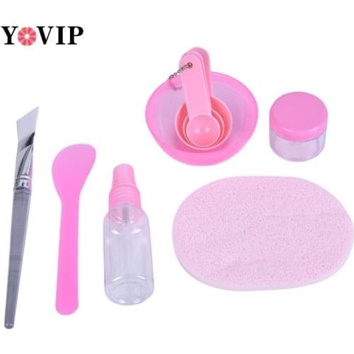 4 in 1/9 in 1 Mixing Bowl Brush Spoon Stick Beauty Make up Set Womens Makeup Tool Kits Facial Mask Tools