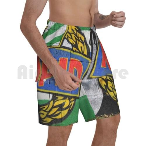 Graffiti Rapid Wien Beach Shorts Men Beach Pants Swim Trunks Graffiti Street Art Street Art Rapid Vienna Austria