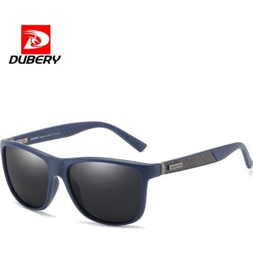 DUBERY 2020 New Polarized Coated Colorful Sunglasses Anti-UV Outdoor Sports Driving Sunglasses