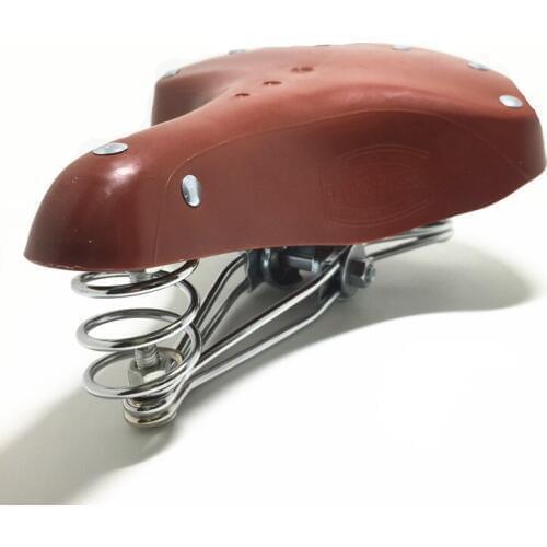 TDX-7 Free Shipping Sale Three-spring saddle plastic shell black wine red two-color optional Plastic shell Bicycle Saddle