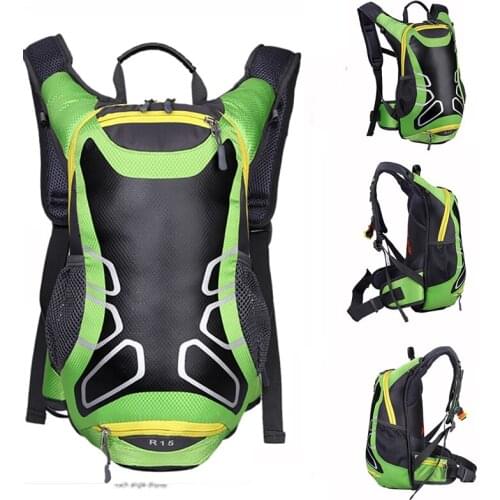 Bicycle Bag 15L Cycling Backpack Breathable Ultralight MTB Bike Water Bag Climbing Hiking Hydration Waterproof Backpack