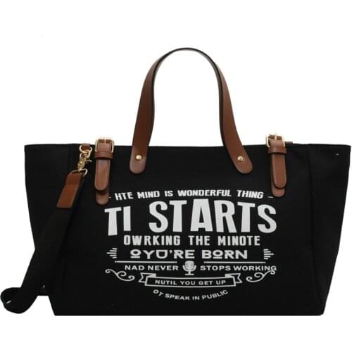 Women Shoulder Bag Handbags Canvas Crossbody Bag for Female Large Tote Top-handle Female Shopper Lady Designer Messenger Bags