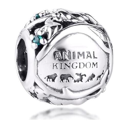 Animal Kingdom Charm 2020 Dangle Charm Bracelets Women 925 Sterling Silver Charm Beads for Jewelry Making Valentine Day