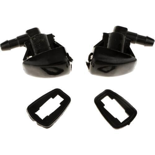 1 Pair Replacement Windshield Washer Wiper Spray Nozzles For Jeep Grand Cherokee