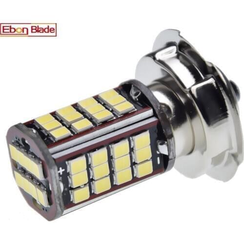 1Pc P26S Motorcycle LED Headlight 2835 56SMD Motorbike Bike Scooter Moped Front Head Light Bulb Headlamp White 2.7W 6V 12V 960lm