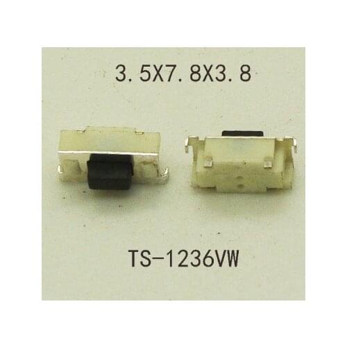 1000PCS/PACK) Tactile Switch Momentary Tact 3x6x3.8mm side push button H=3.8MM WITHOUT fixed point