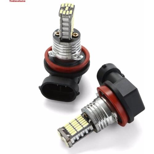 2x H7 H16 H8 H11 9005 HB3 9006 HB4 H10 9012 1000 Lumen CANBUS Ampoule de Feux anti-brouillard 45*4014 SMD LED blanc 6000K