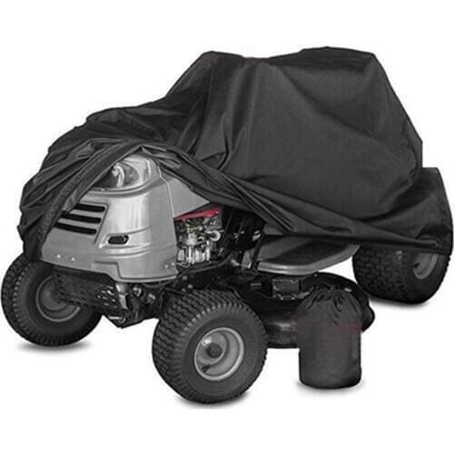 Lawn Mower Cover Waterproof Snowblower Cover Shade UV Protection Tractor Cover Yard Garden Furniture Motorcycle Lawn Mower Cover