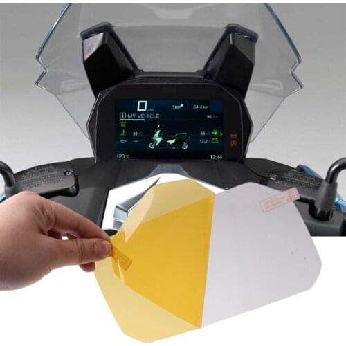 FOR BMW C400X C400 X F900XR/R F750GS F850GS ADV S1000RR/XR Cluster Scratch Screen Protection Film Dashboard screen Protector TPU