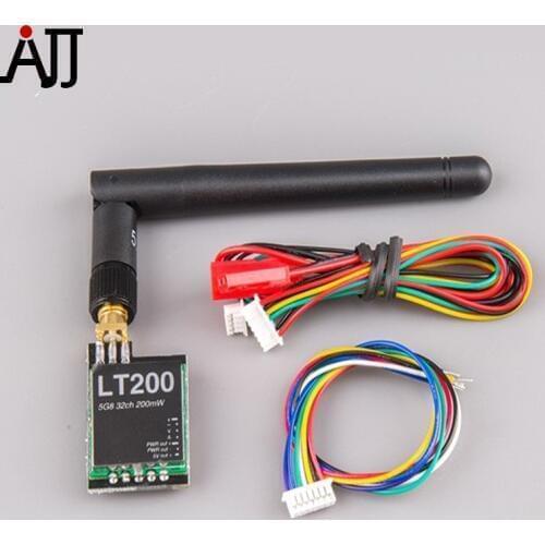 ELGAE 5.8G 200mW 32CH Transmitter TX LT200 VTX RP-SMA The default is PAL LT200-RPSMA