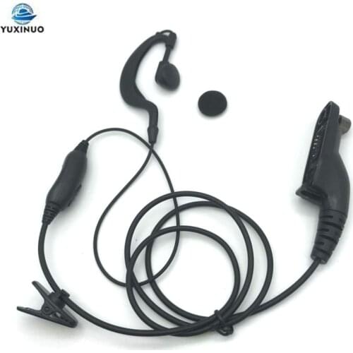 Ear Hook PTT Mic Speaker Earpiece Headset for Motorola XPR6550 XPR6300 XIR P8268 P8200 P8208 DP3400 DP3600 DP4800 DGP4150 Radio