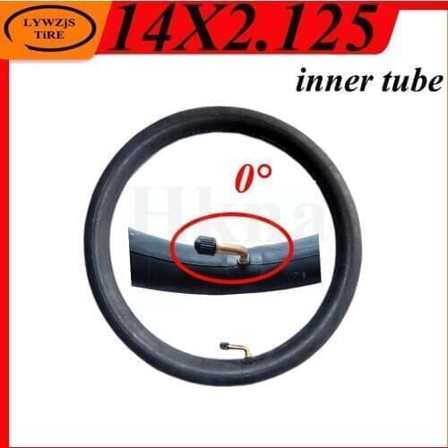 14 Inch 14x2.125 Inner Tube Single Wheel Balance Scooter for Ninebot One A1 S2 Butyl Rubber Tube Tyre