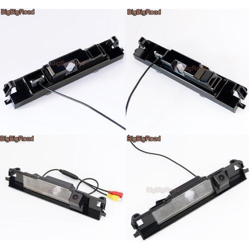 BigBigRoad For Toyota Yaris Vitz Hatchback MK2 2005-2013 Belta XP90 2005-2013 Hatchback Car Rear View Camera Auto Backup Monitor