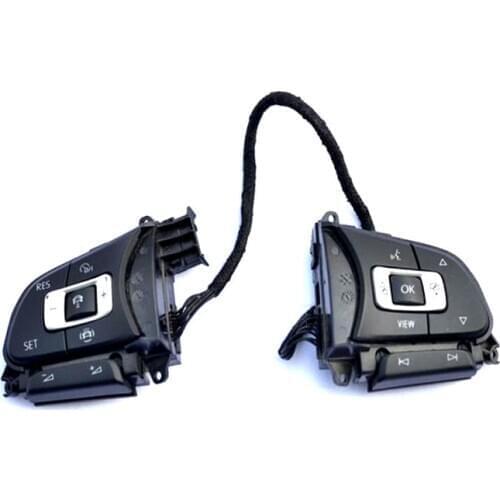 Steering wheel button with ACC button For Tiguan L Tiguan II 2017 2018 2019 2020 5NG959442B 5NG 959 442 B