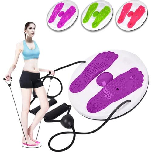 Waist Twisting Disc Magnetic Massage Plate Balance Board Home Gym Exercise Equipments Body Rotating Sports Fitness Accessories