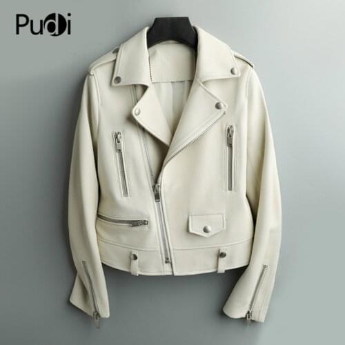 PUDI New women genuine sheep leather coat lady female real sheep skin Jacket fall/winter coats trench clothes CT007