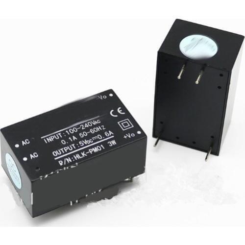 New HLK-5M05 HLK-5M03 HLK-5M12 5W AC-DC 220V to 12V/5V/3.3V Buck Step Down Power Supply Module Converter Intelligent