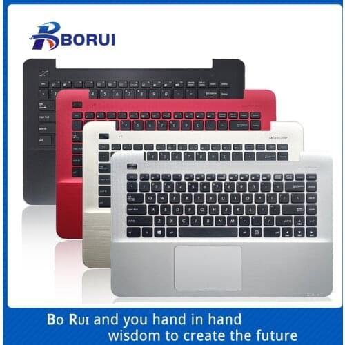 New Laptop Palmrest Upper Case With Keyboard Touchpad For ASUS X455L X454L X455LJ X455LA X454LD W409l A455L F455L Series Cover
