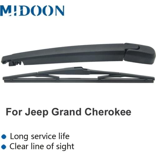 MIDOON Rear Wiper Arm & Rear Wiper Blade for Jeep Grand Cherokee 2011-2017 WK2