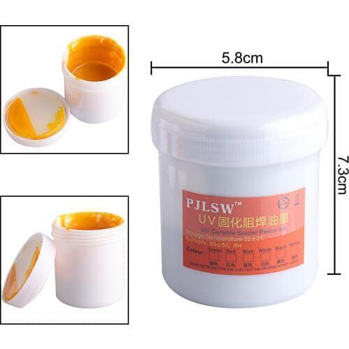 Super PCB UV photosensitive inks, Green,White,Bule,Red,Black,solder mask UV ink,which PCB UV curable solder resist ink