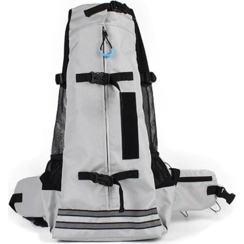 Outdoor Pet Dog Carrier Bag for Small Medium Dogs Corgi Bulldog Backpack Reflective Dog Travel Bags Pets Products