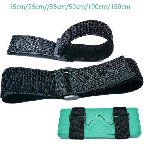 1Pc 150-1500mm Nylon Hook & Loop Strap Cable Self-adhesive Bike Tie Bicycle Strap Multil Purpose Reusable Fastening Cable Ties