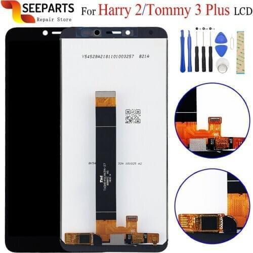 100% Tested LCD For Wiko Tommy 3 Plus M2447 / Harry 2 LCD Display Touch Screen Digitizer Assembly For Wiko harry 2 LCD