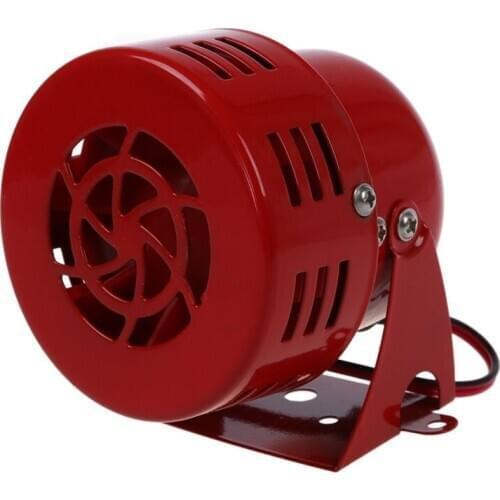 12V AUTOMOTIVE AIR RAID SIREN HORN CAR TRUCK VTG MOTOR DRIVEN FIRE RESCUE USA