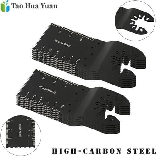 3Pcs/set Multi-Function Saw Blade Accessories Oscillating Multi Tool Saw Blades for Renovator Power Wood Cutting Tool Bits Set A