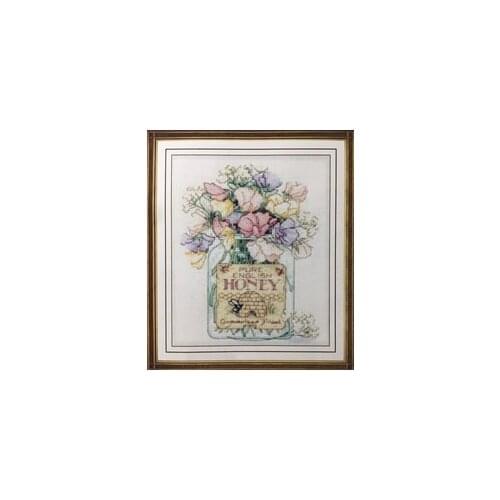 -DIM35100 flower pot cross stitch 11CT 18ct 14ct cotton thread embroidery DIY handmade needlework