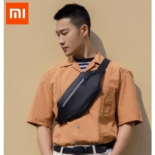 Xiaomi Multifunctional Sports Leisure Chest Bag Waist Bag Outdoor Sports Shoulder Bag Belt Bag Pouch Packs Waterproof Bag