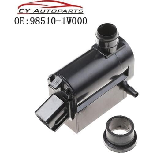 New Windshield Washer Pump with Grommet For Accent/Elantra/Santa Fe/Borrego/Forte/Forte 5/Sorento/Soul 98510-1W000 985101W000