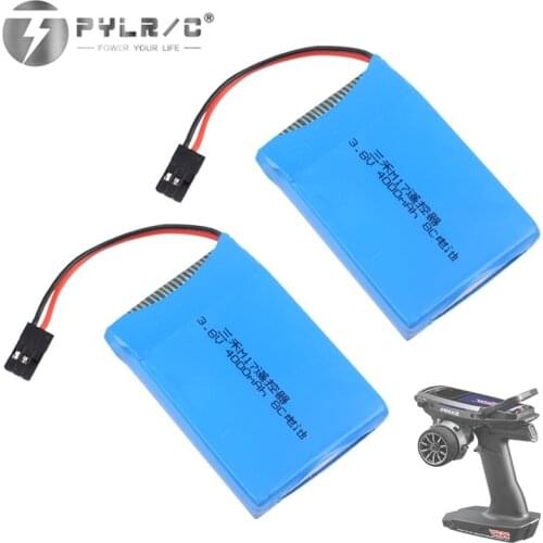 Original 3.8V 4000mAh Lipo Battery Futaba Connector for SANWA MT44 M17 RC Remote Controller Transmitter Radio Control Parts