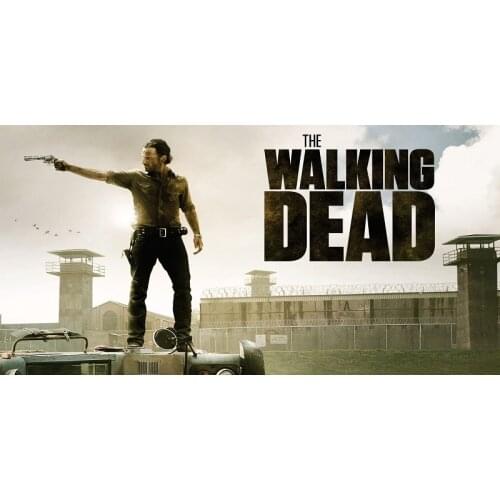 The Walking Dead Poster Microfiber Beach Towel Handdoek serviette de plage toalha Sport Drying Travel Bath Towels 70x140cm