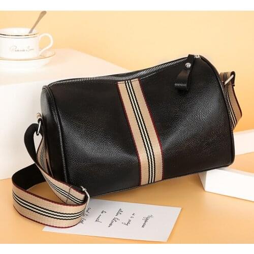 2021 Retro Brands Shoulder Bag Women PU Leather Pillow Bag Wild Crossbody Bag Large CapAcity Messenger Handbag and Purse Bolsa