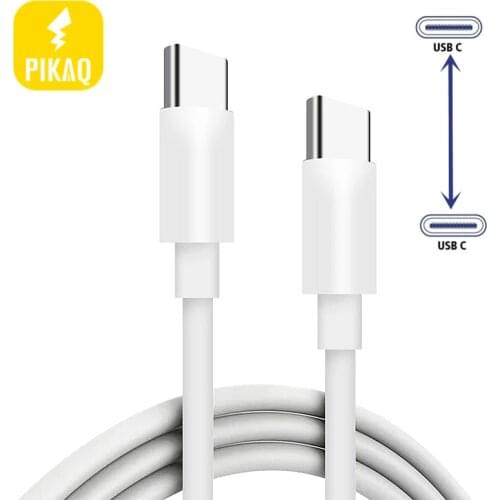 USB C TO C 3 Fast charge cable For Samsung Galaxy S21 S20 ultra Note 20 A92 A82 Huawei Xiaomi xiaomi mi 9 cabo tipo c poco m3