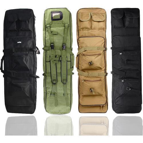 Military Gun Bag Case for HK416 AR15 G36 AK74 AKM Rifle Case Airsoft Bag Backpack Shoulder Protable Carrying Hunting Accessories