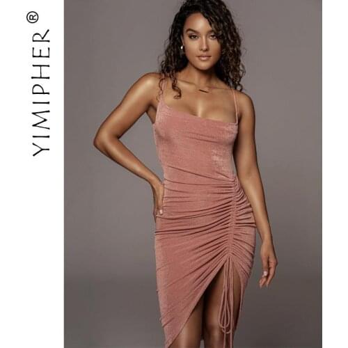 Yimipher Summer Dresses With A Slit