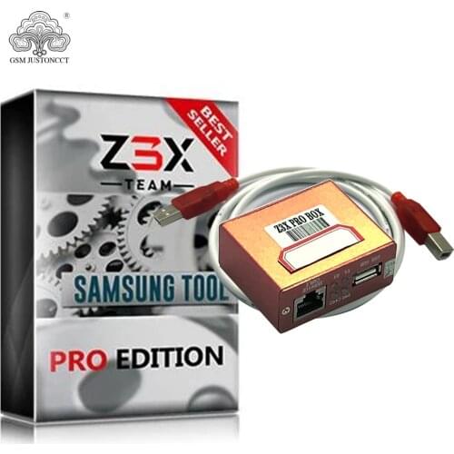 100% Original New Z3X PRO BOX Activation for samsung BOX + USB A - B cable