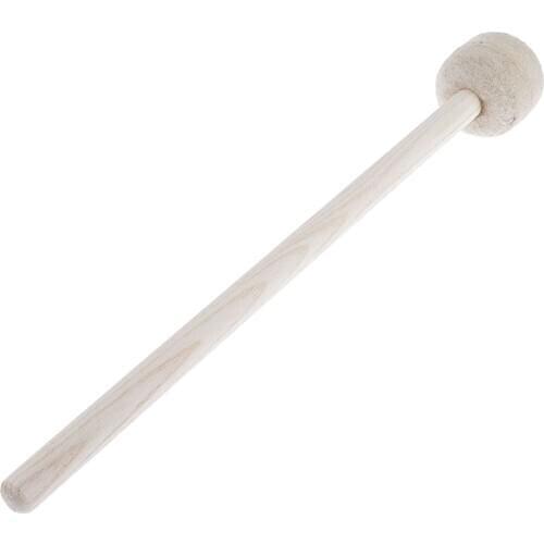 13 Inch Timpani Mallet Timpani Stick Multi-Purpose Felt Mallet Soft Felt Head Wood Handle
