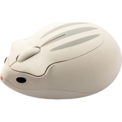 781E 2.4G Wireless Optical Mouse Cute Hamster Cartoon Computer Mice Ergonomic Mini 3D PC Office Mouse For Kid Girl Gift