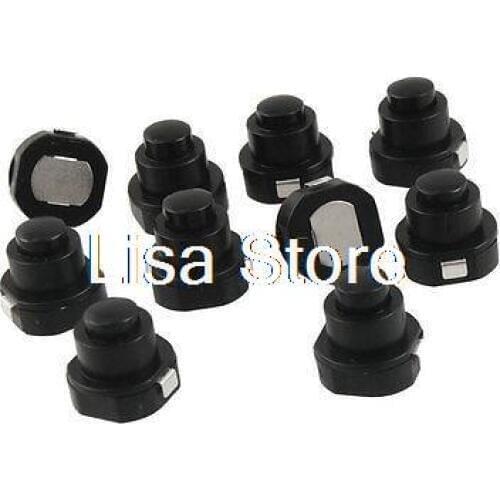 DC 30V 1A Flashlight Latching Push Button Switch for Electric Torch 1010X 10PCS